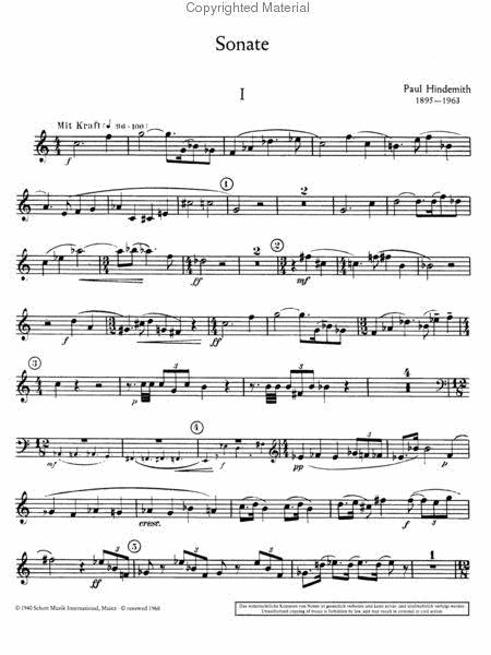 Sonata for B-flat Trumpet and Piano