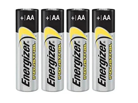 Energizer Industrial AA Batteries, 4-Pack