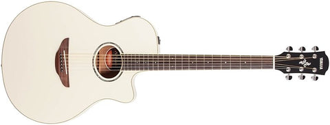 Yamaha APX600 Vintage White Acoustic Electric Guitar