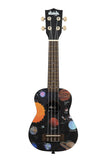 Kala UKSPACEDOUT Spaced Out Ukadelic Soprano Ukulele