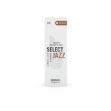 D'Addario Organic Select Jazz Unfiled Tenor Saxophone Reeds, 5-Pack