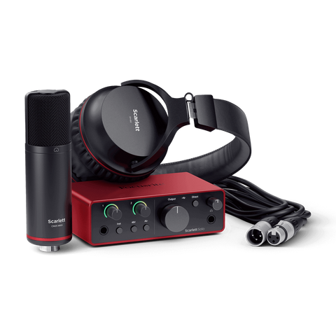 Focusrite Scarlett Solo Studio Pack (4th Generation)