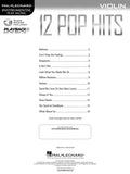 Hal Leonard Instrumental Play-Along -12 Pop Hits for Violin