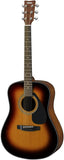 Yamaha F325DTBS Tobacco Sunburst Finish Acoustic Guitar