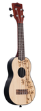 Kala UKBAMBOO Bamboo Top Ukadelic Soprano Ukulele