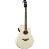 Yamaha APX600 Vintage White Acoustic Electric Guitar